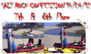 Bert & Brian kayak fishing competition