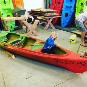 legend big horn kayak kid