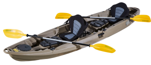 benguela double kayak brown